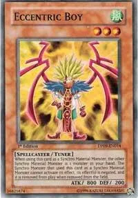 Eccentric Boy DP09-EN014 Unlimited Yu-Gi-Oh card from Duelist Pack 9: Yusei 2