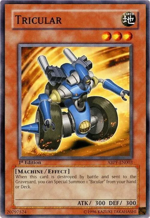 Tricular ABPF-EN003 1st Edition Yu-Gi-Oh card from Absolute Powerforce
