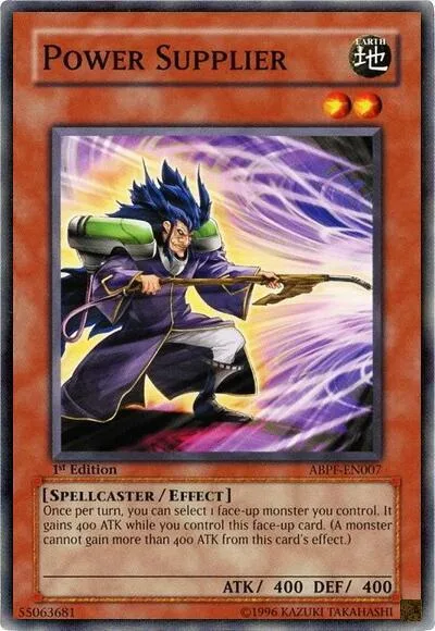Power Supplier ABPF-EN007 Unlimited Yu-Gi-Oh card from Absolute Powerforce
