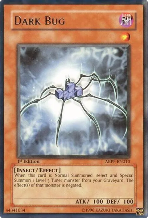 Dark Bug ABPF-EN010 1st Edition Yu-Gi-Oh card from Absolute Powerforce