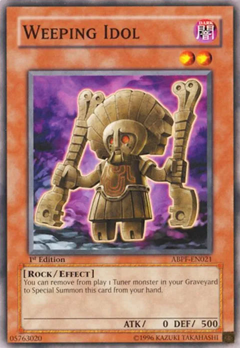 Weeping Idol ABPF-EN021 1st Edition Yu-Gi-Oh card from Absolute Powerforce