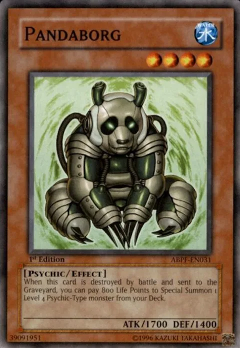 Pandaborg ABPF-EN031 Unlimited Yu-Gi-Oh card from Absolute Powerforce