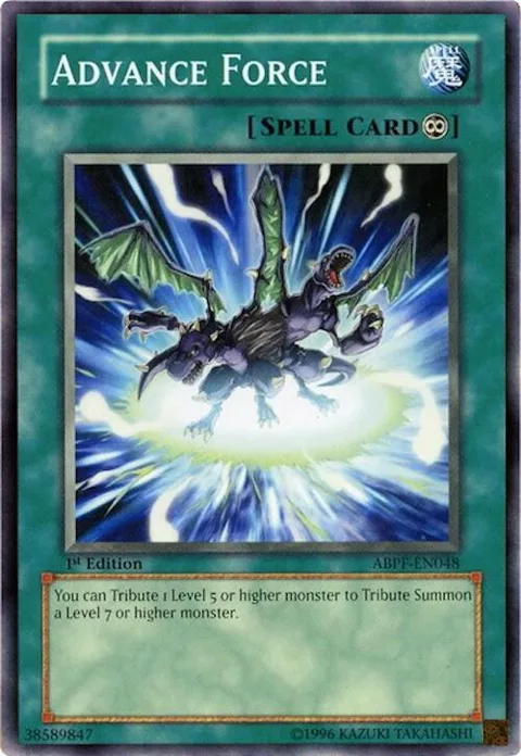 Advance Force ABPF-EN048 Yu-Gi-Oh card from Absolute Powerforce