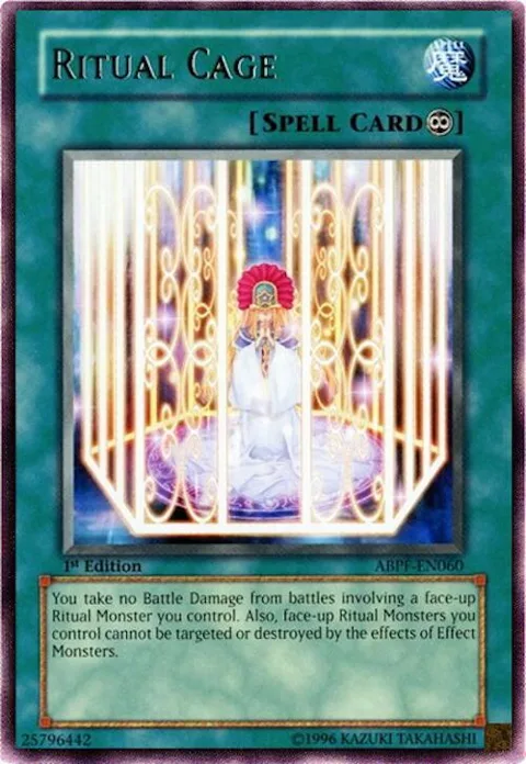 Ritual Cage ABPF-EN060 Yu-Gi-Oh card from Absolute Powerforce