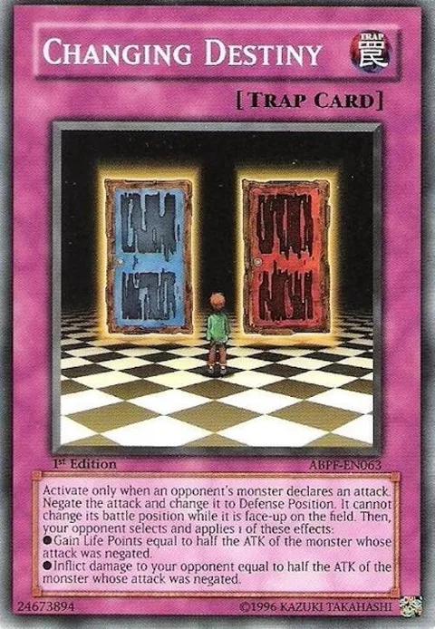 Changing Destiny ABPF-EN063 Unlimited Yu-Gi-Oh card from Absolute Powerforce