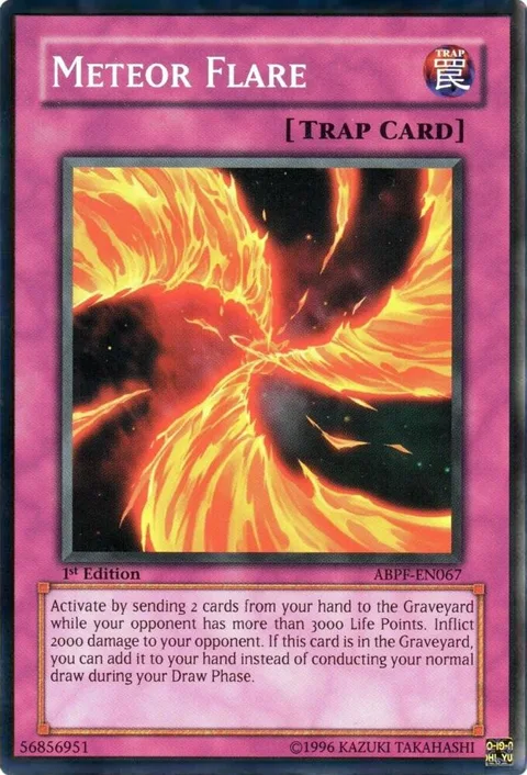 Meteor Flare ABPF-EN067 Unlimited Yu-Gi-Oh card from Absolute Powerforce