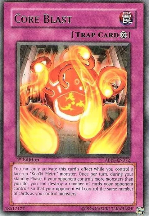 Core Blast ABPF-EN072 Yu-Gi-Oh card from Absolute Powerforce