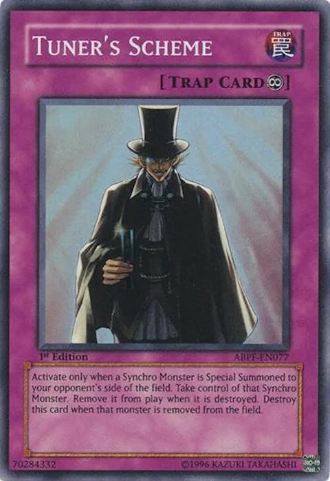Tuner's Scheme ABPF-EN077 1st Edition Yu-Gi-Oh card from Absolute Powerforce