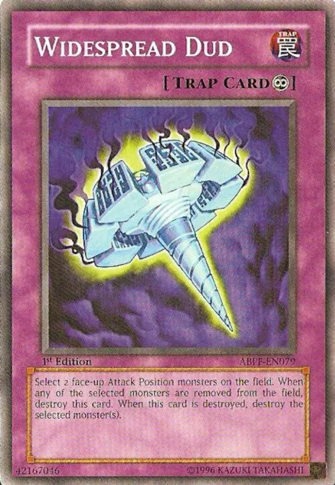 Widespread Dud ABPF-EN079 Unlimited Yu-Gi-Oh card from Absolute Powerforce