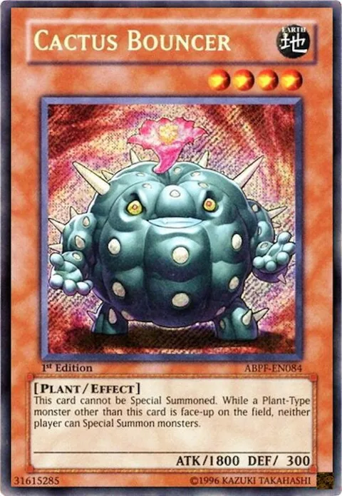 Cactus Bouncer ABPF-EN084 Unlimited Yu-Gi-Oh card from Absolute Powerforce