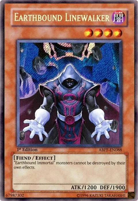Earthbound Linewalker ABPF-EN088 1st Edition Yu-Gi-Oh card from Absolute Powerforce