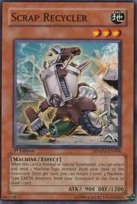 Scrap Recycler SDMM-EN004 Unlimited Yu-Gi-Oh card from Structure Deck: Machina Mayhem