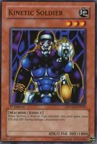 Kinetic Soldier SDMM-EN010 Unlimited Yu-Gi-Oh card from Structure Deck: Machina Mayhem