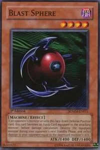 Blast Sphere SDMM-EN011 Yu-Gi-Oh card from Structure Deck: Machina Mayhem