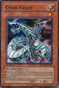 Cyber Valley SDMM-EN019 1st Edition Yu-Gi-Oh card from Structure Deck: Machina Mayhem