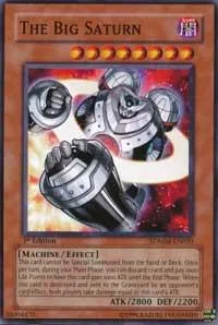 The Big Saturn SDMM-EN020 Unlimited Yu-Gi-Oh card from Structure Deck: Machina Mayhem