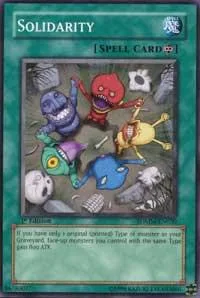 Solidarity SDMM-EN030 1st Edition Yu-Gi-Oh card from Structure Deck: Machina Mayhem