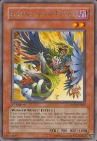 Blackwing - Gust the Backblast TSHD-EN002 Unlimited Yu-Gi-Oh card from The Shining Darkness