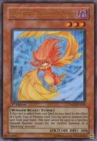 Blackwing - Breeze the Zephyr TSHD-EN003 1st Edition Yu-Gi-Oh card from The Shining Darkness
