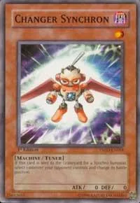 Changer Synchron TSHD-EN004 Unlimited Yu-Gi-Oh card from The Shining Darkness