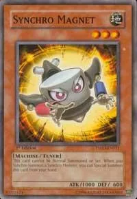 Synchro Magnet TSHD-EN011 Yu-Gi-Oh card from The Shining Darkness