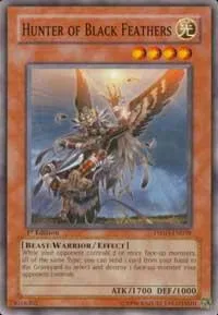 Hunter of Black Feathers TSHD-EN038 Yu-Gi-Oh card from The Shining Darkness