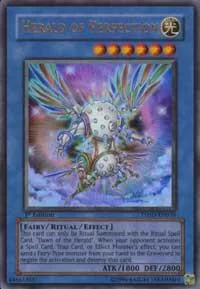 Herald of Perfection TSHD-EN039 1st Edition Yu-Gi-Oh card from The Shining Darkness