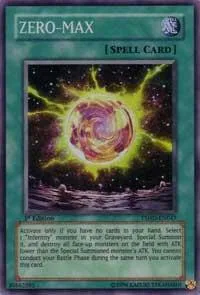 ZERO-MAX TSHD-EN047 Unlimited Yu-Gi-Oh card from The Shining Darkness