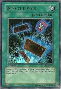 Into The Void TSHD-EN049 Unlimited Yu-Gi-Oh card from The Shining Darkness