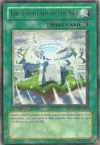 The Fountain in the Sky TSHD-EN052 Unlimited Yu-Gi-Oh card from The Shining Darkness