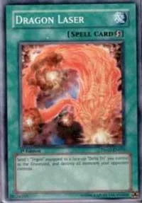 Dragon Laser TSHD-EN053 Unlimited Yu-Gi-Oh card from The Shining Darkness
