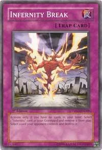 Infernity Break TSHD-EN069 Unlimited Yu-Gi-Oh card from The Shining Darkness