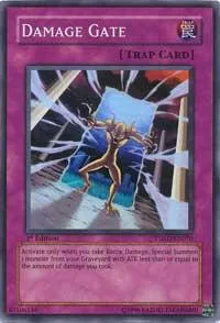 Damage Gate TSHD-EN070 1st Edition Yu-Gi-Oh card from The Shining Darkness