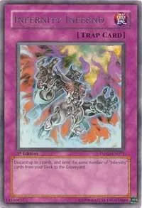 Infernity Inferno TSHD-EN071 1st Edition Yu-Gi-Oh card from The Shining Darkness