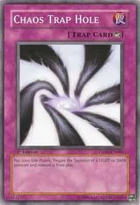 Chaos Trap Hole TSHD-EN080 Yu-Gi-Oh card from The Shining Darkness