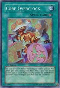 Core Overclock TSHD-EN087 1st Edition Yu-Gi-Oh card from The Shining Darkness