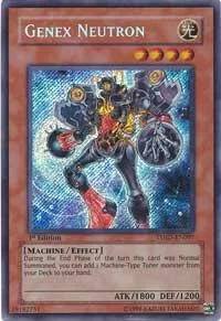 Genex Neutron TSHD-EN097 Unlimited Yu-Gi-Oh card from The Shining Darkness