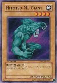 Hitotsu-Me Giant DPKB-EN002 Yu-Gi-Oh card from Duelist Pack: Kaiba