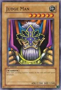 Judge Man DPKB-EN003 Unlimited Yu-Gi-Oh card from Duelist Pack: Kaiba