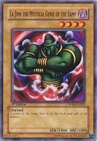 La Jinn the Mystical Genie of the Lamp DPKB-EN005 Unlimited Yu-Gi-Oh card from Duelist Pack: Kaiba