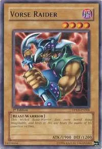 Vorse Raider DPKB-EN008 1st Edition Yu-Gi-Oh card from Duelist Pack: Kaiba