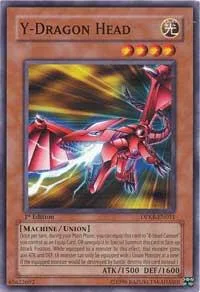 Y-Dragon Head DPKB-EN011 1st Edition Yu-Gi-Oh card from Duelist Pack: Kaiba