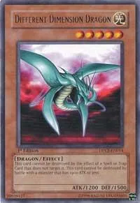 Different Dimension Dragon DPKB-EN014 1st Edition Yu-Gi-Oh card from Duelist Pack: Kaiba