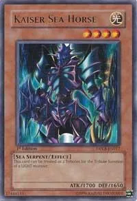 Kaiser Sea Horse DPKB-EN017 1st Edition Yu-Gi-Oh card from Duelist Pack: Kaiba