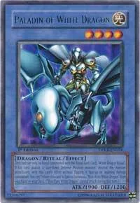 Paladin of White Dragon DPKB-EN024 1st Edition Yu-Gi-Oh card from Duelist Pack: Kaiba