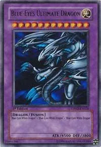 Blue-Eyes Ultimate Dragon DPKB-EN026 Unlimited Yu-Gi-Oh card from Duelist Pack: Kaiba