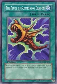 The Flute of Summoning Dragon DPKB-EN030 Unlimited Yu-Gi-Oh card from Duelist Pack: Kaiba