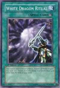 White Dragon Ritual DPKB-EN032 1st Edition Yu-Gi-Oh card from Duelist Pack: Kaiba