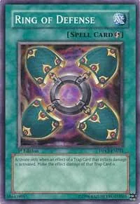 Ring of Defense DPKB-EN034 Yu-Gi-Oh card from Duelist Pack: Kaiba