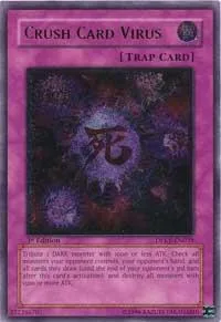 Crush Card Virus Ultimate Rare DPKB-EN039 Unlimited Yu-Gi-Oh card from Duelist Pack: Kaiba
